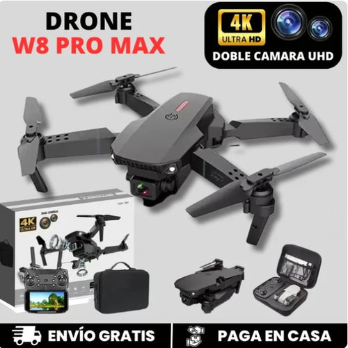 Dron con doble cámara 4K plegado comprar España