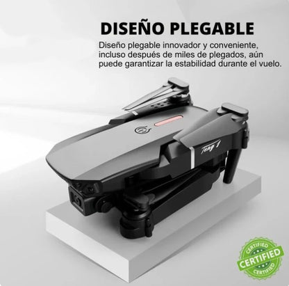 Dron 4K con control remoto y maletín de transporte incluido