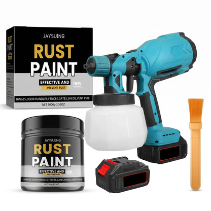 Pack esencial pistola pulverizadora 2 baterías con kit anticorrosivo